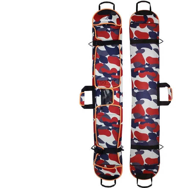 135-155CM Ski Bag Snowboard Bag Veneer Board Cover Snow Ski Bag Anti-Scratch Anti-rust Blade Protection Cover Diving Cloth