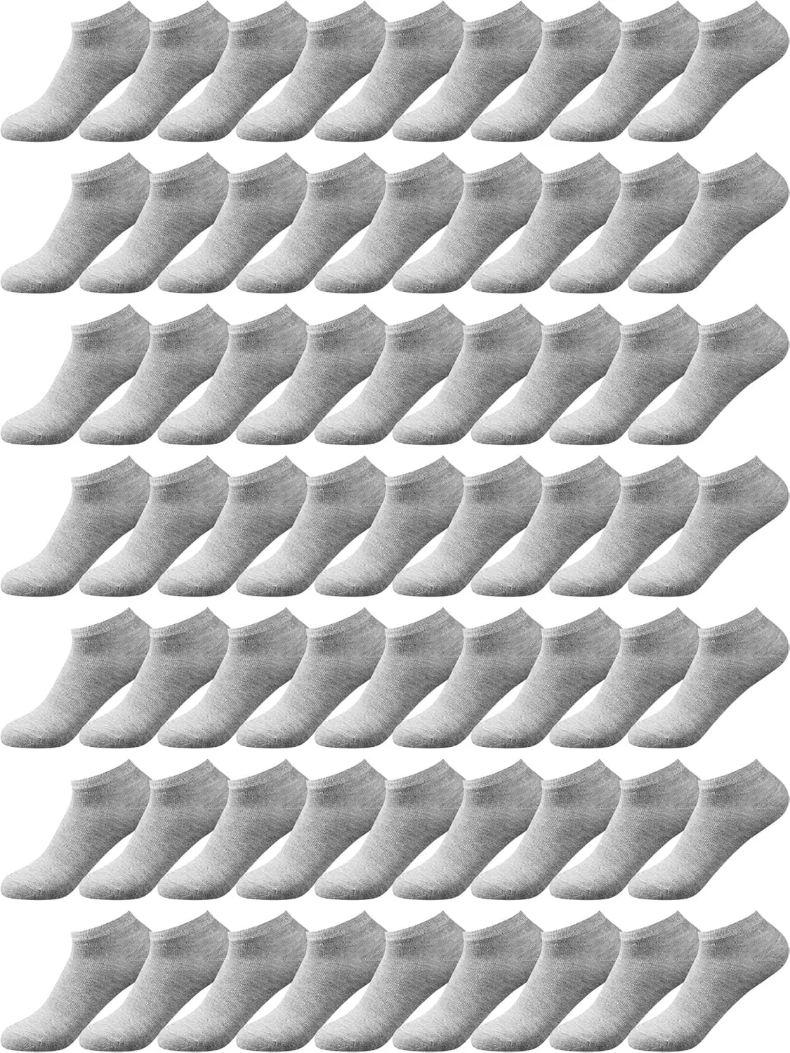150 Pairs Low Cut Ankle Socks Pack Comfortable Wicking Lightweight Ankle Casual No Show Short Socks for Men Women