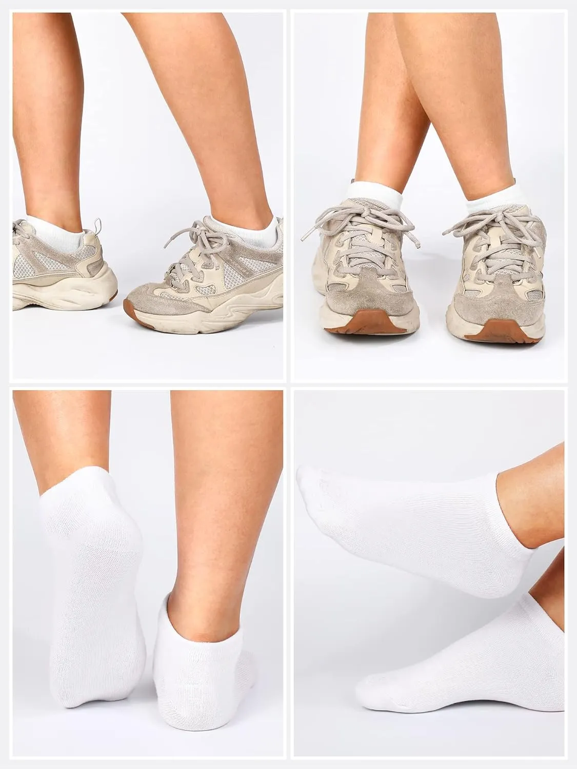 150 Pairs Low Cut Ankle Socks Pack Comfortable Wicking Lightweight Ankle Casual No Show Short Socks for Men Women