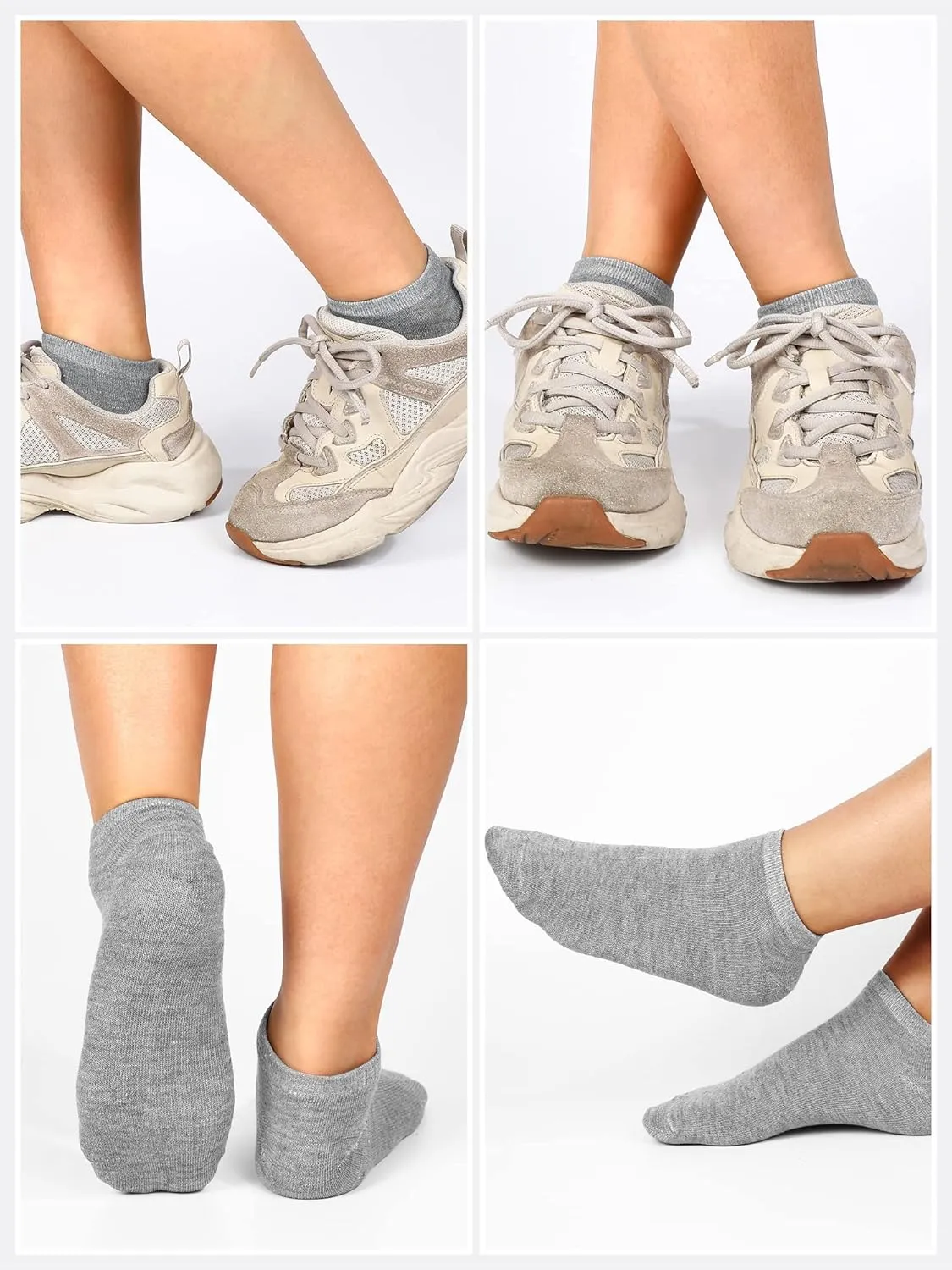 150 Pairs Low Cut Ankle Socks Pack Comfortable Wicking Lightweight Ankle Casual No Show Short Socks for Men Women
