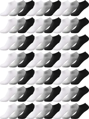 150 Pairs Low Cut Ankle Socks Pack Comfortable Wicking Lightweight Ankle Casual No Show Short Socks for Men Women