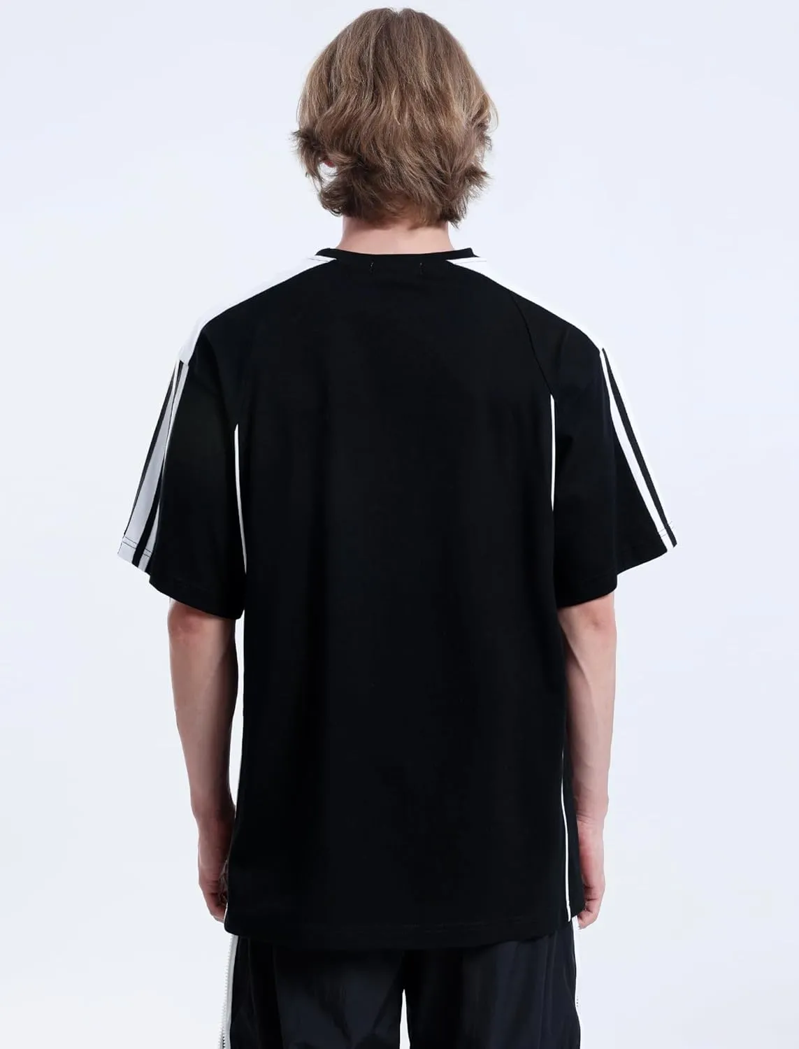 Aelfric Eden Mens Racing Tee Vintage Oversize Shirts Summer Unisex Printed Casual Tee Streetwear Harajuku Top Tshirt