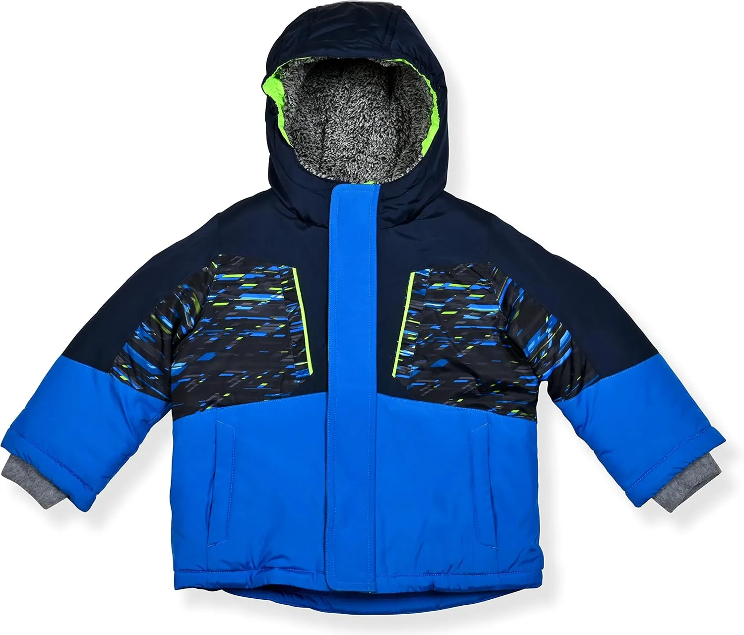 Arctic Quest boys Boys Ski Jacket and Snowbib Snowsuit Set 2 Piece Zip Up Jacket and Overall Snowsuit Set for Little Kids