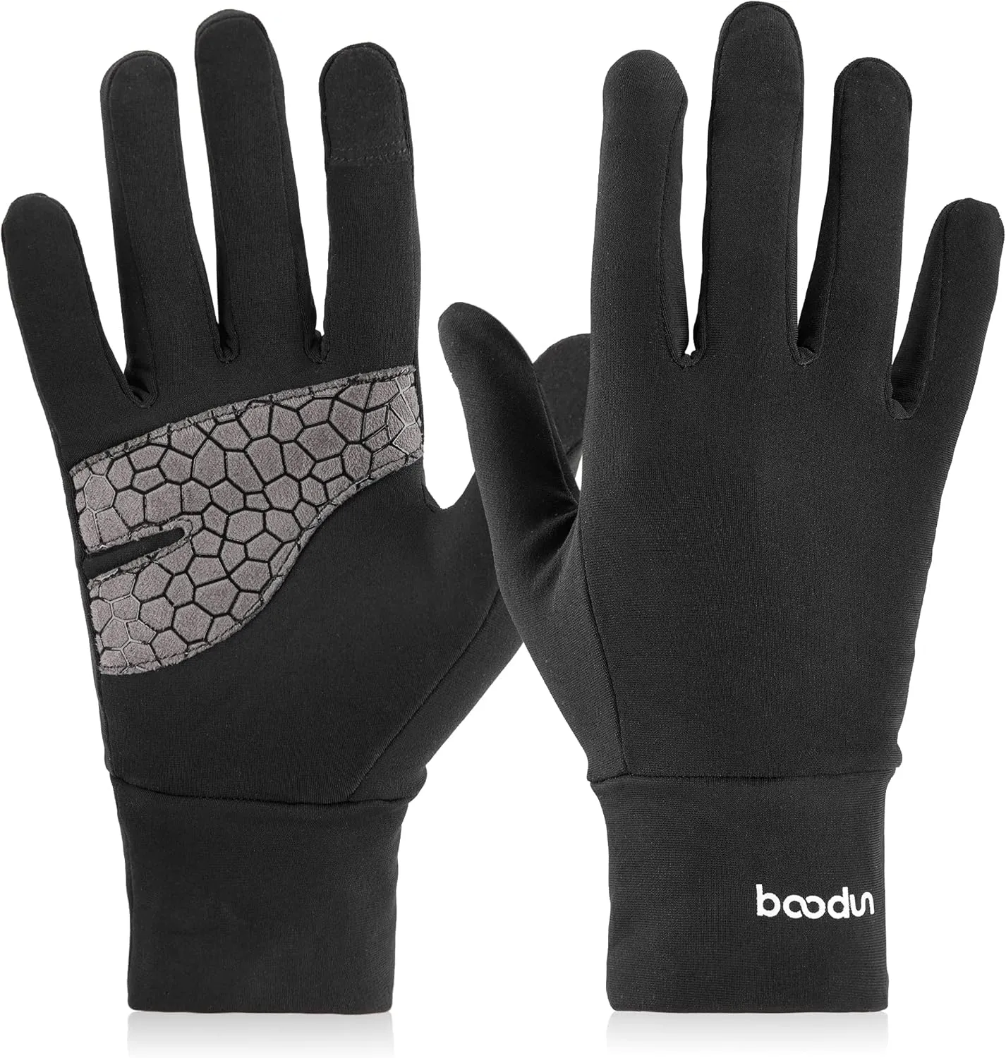 Arcweg Running Gloves Winter Thermal Anti-Slip Touchscreen Gloves Fleece Lining Gloves Men Women for Walking Cycling Driving