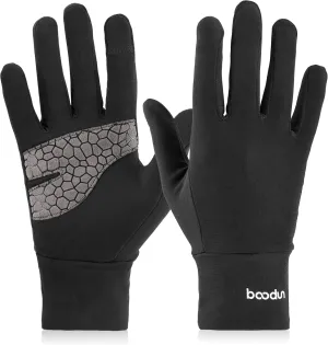 Arcweg Running Gloves Winter Thermal Anti-Slip Touchscreen Gloves Fleece Lining Gloves Men Women for Walking Cycling Driving