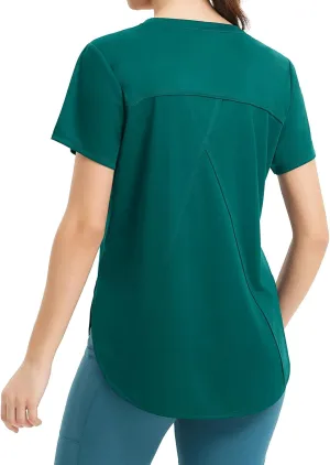 baleaf Women's Short Sleeve Workout Tops Athletic Running Shirts Quick Dry T-Shirts Loose Fit Gym Yoga Tee UPF 50 