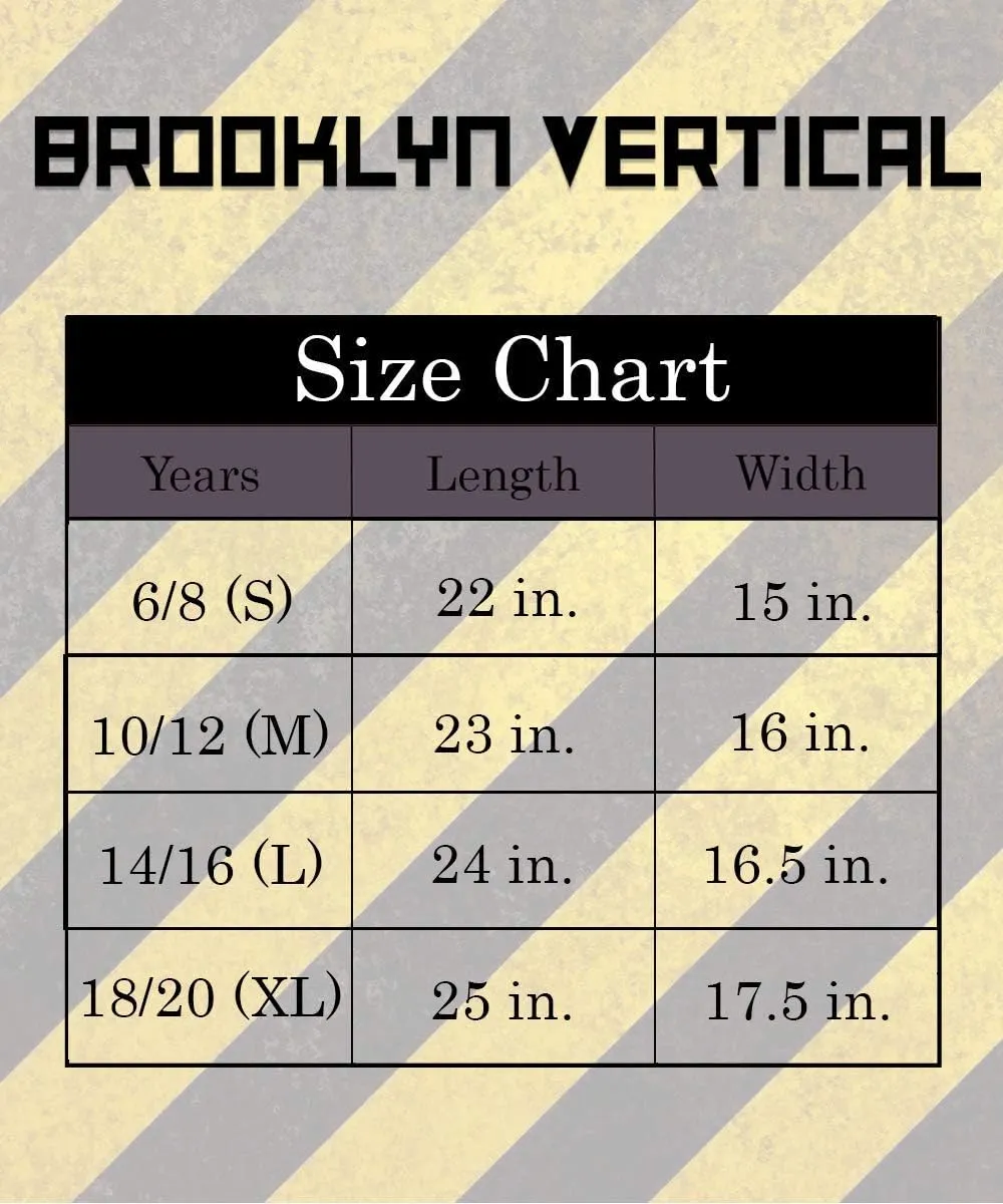 BROOKLYN VERTICAL 4-Pack Anime Japanese Art Short Sleeve Printed T-Shirts for Boys and Girls Ages 6 to 20| Size S-XL