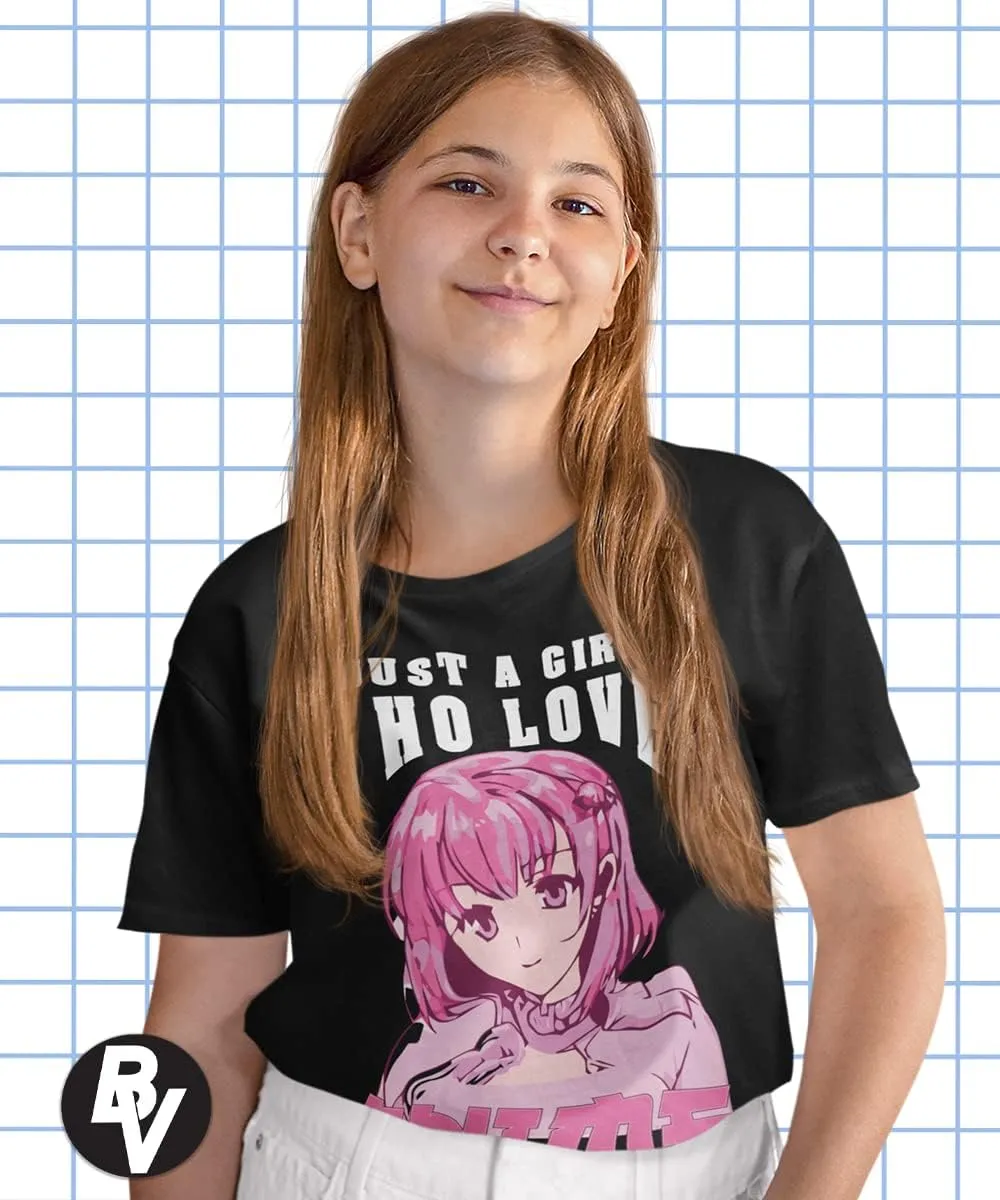 BROOKLYN VERTICAL 4-Pack Anime Japanese Art Short Sleeve Printed T-Shirts for Boys and Girls Ages 6 to 20| Size S-XL
