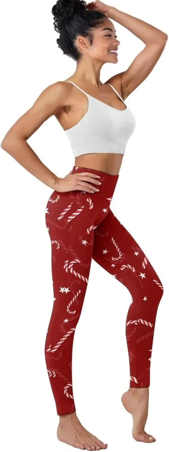 Buybai Women High Waisted Yoga Pants with Pockets Compression Pants Fitness Gym Running Leggings