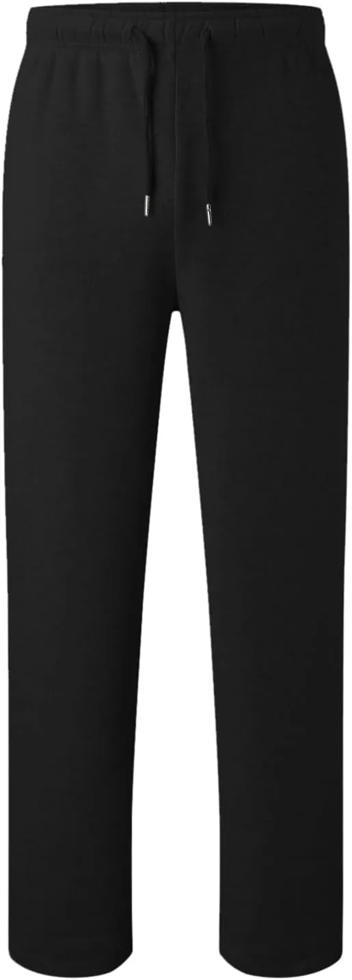 Cargo Work Pant Men's Twill Casual Pull-On Pants Gym Yoga Sweatpants Multiple Pockets Baggy Joggers Sweat Pant