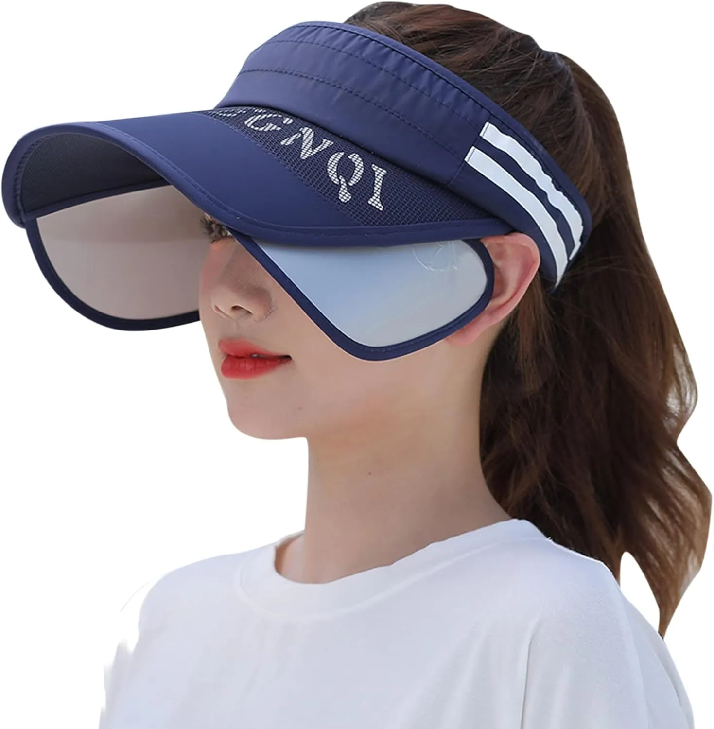 Casual Top Hat Sun Hat Outdoor Peaked Cap Womens Large Brim Outdoor Hats for Women Sun Protection Sports Empty Sun Hat