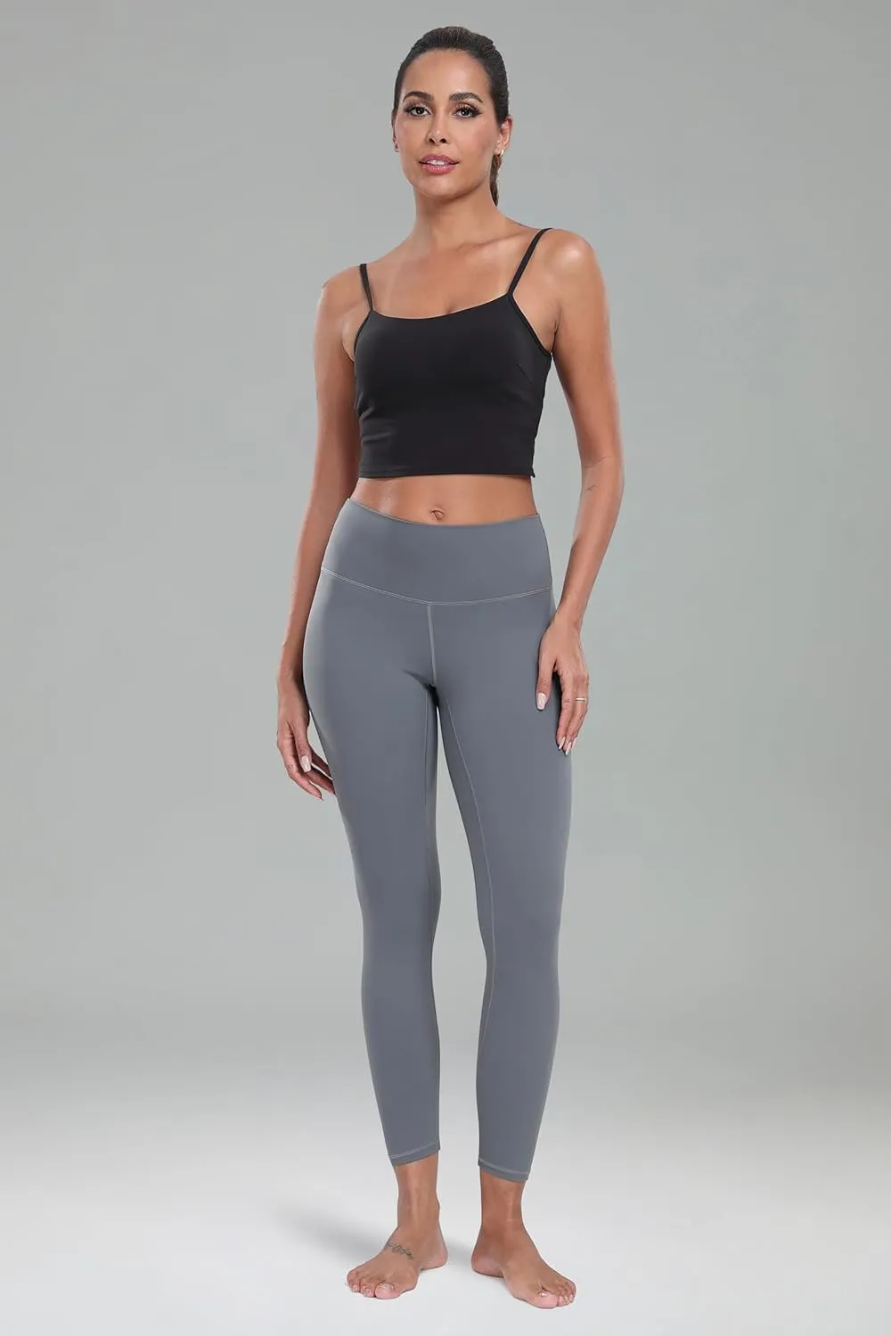 Colorfulkoala Women's Buttery Soft High Waisted Yoga Pants 7/8 Length Leggings