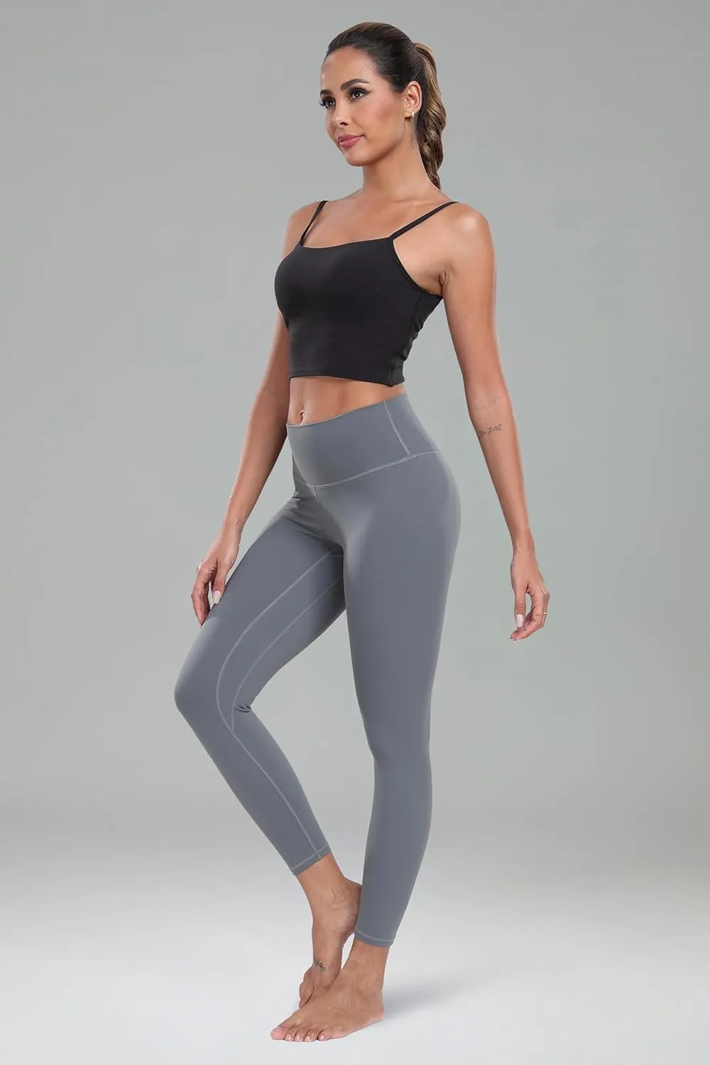 Colorfulkoala Women's Buttery Soft High Waisted Yoga Pants 7/8 Length Leggings