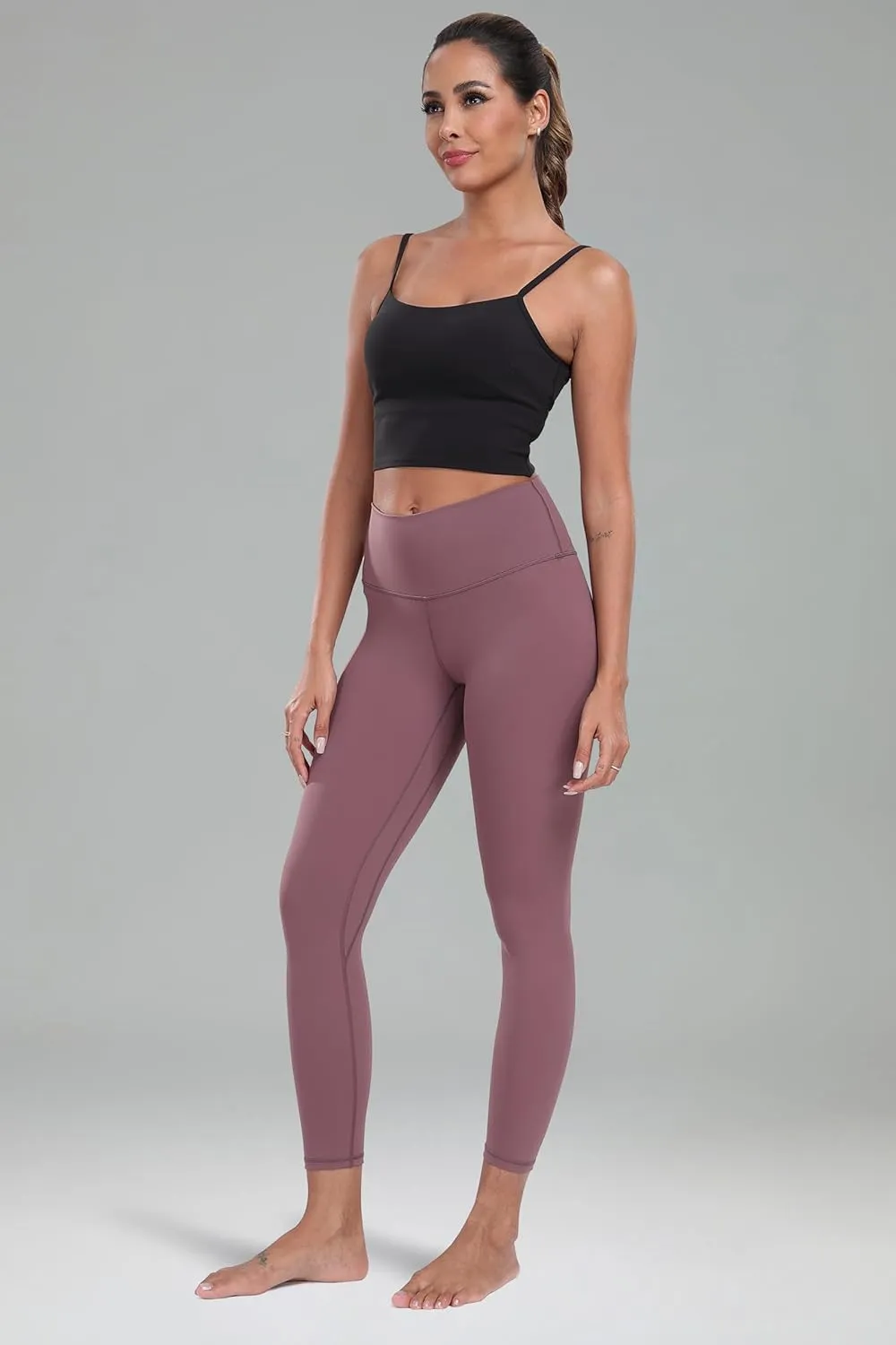 Colorfulkoala Women's Buttery Soft High Waisted Yoga Pants 7/8 Length Leggings
