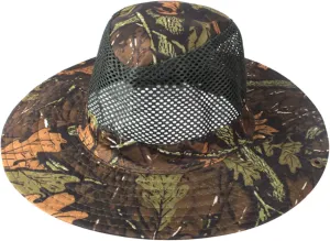 Fishing Hat UPF 50  Wide Brim Sun Hat for Men, Adjustable Bucket Caps with UV Protection for Hiking Safaring