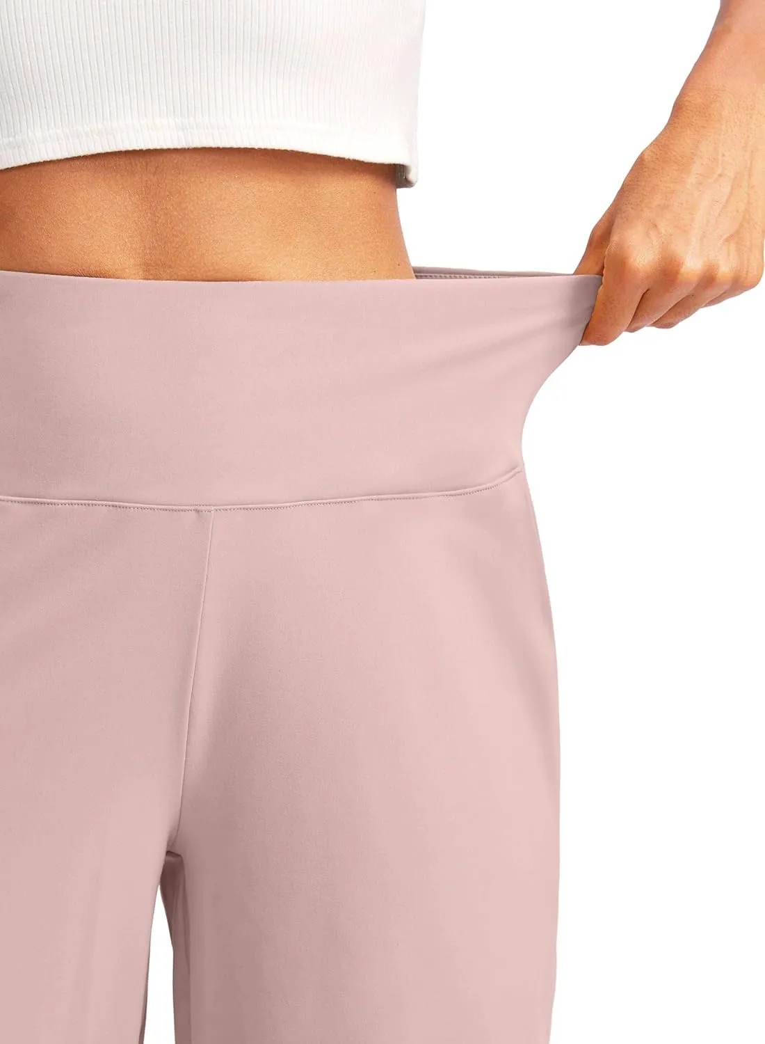 G Gradual Women's 12" Bermuda Long Shorts with Pockets High Waisted Stretch Knee Length Shorts for Women Summer Walking