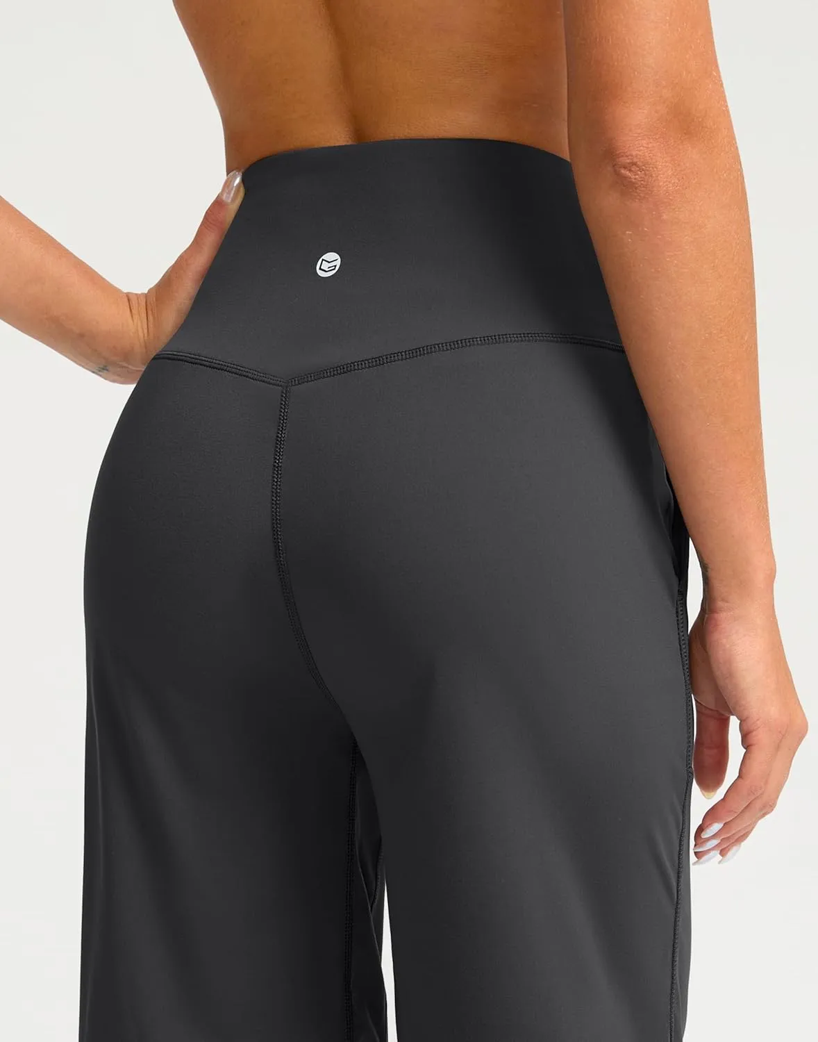 G Gradual Womens Shorts 9" Bermuda Shorts 2 Big Pockets High Waisted Long Knee Length Shorts for Yoga Athletic Workout Casual