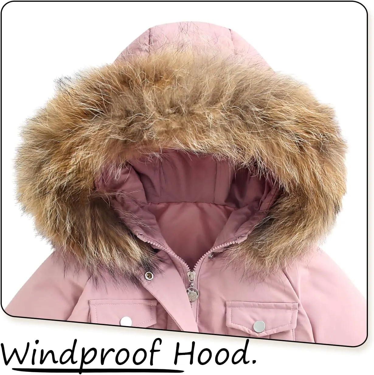 Girl Snowsuit Snow Pants And Jackets Toddler Winter Kid Clothes Coat