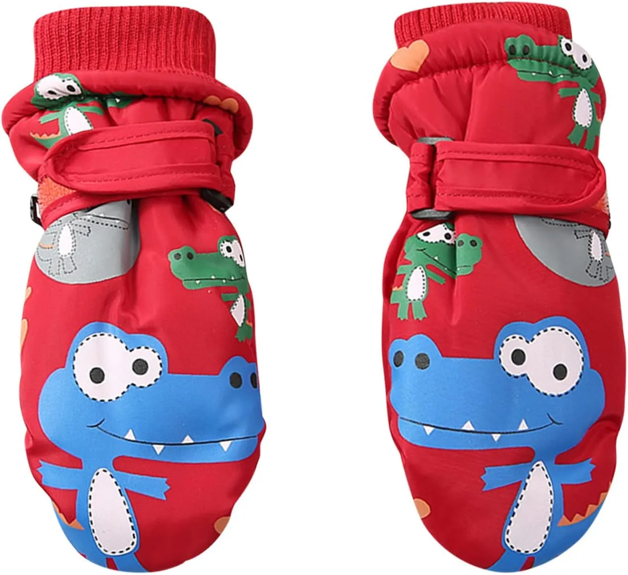 Infant and Baby Mittens Waterproof Insulated Snow Gloves Warm Fleece Ski Snowboarding Gloves for Baby Girls Boys