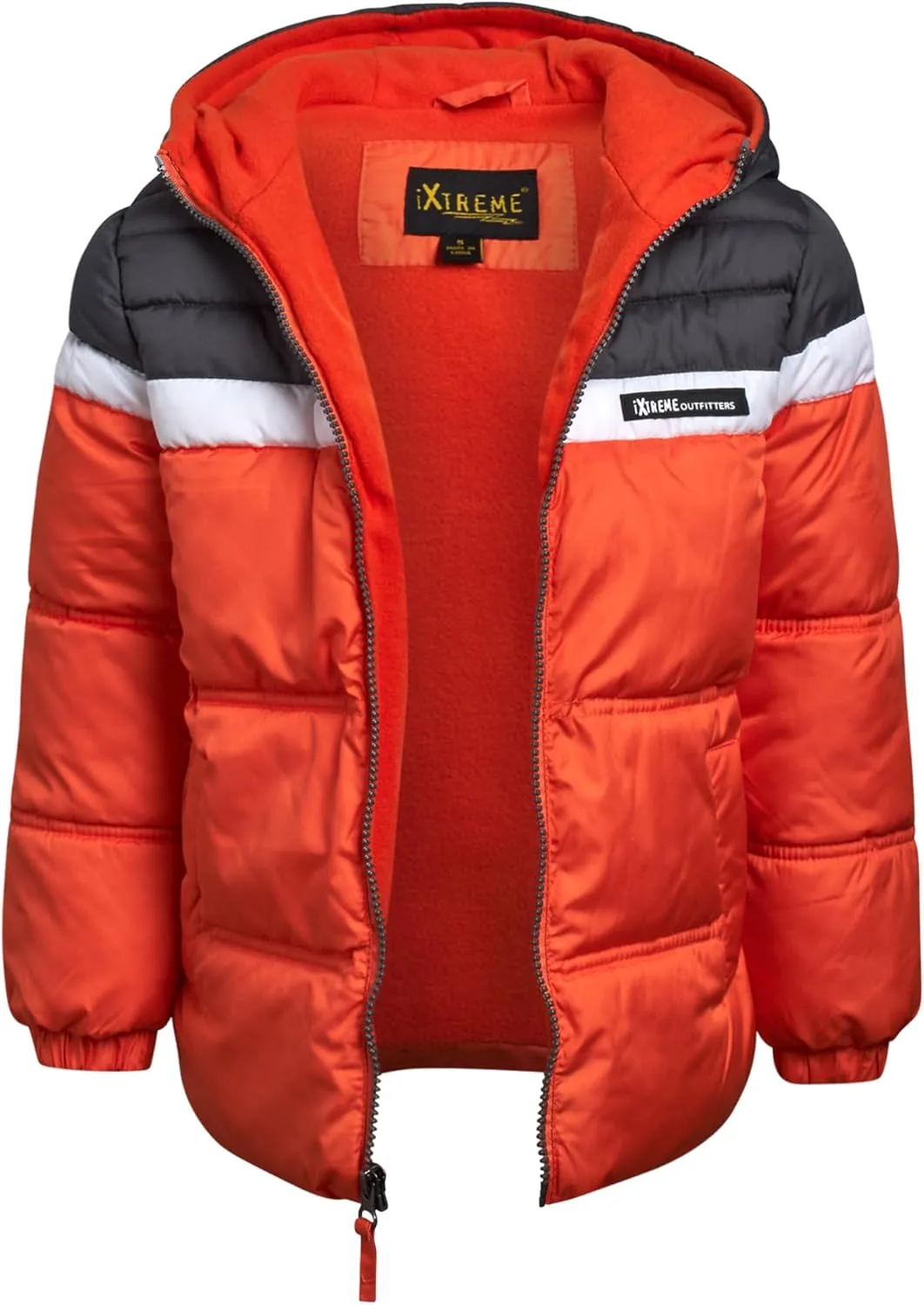 iXtreme Boys' Snowsuit - 2 Piece Heavyweight Insulated Ski Jacket and Snow Bib (12M-7)