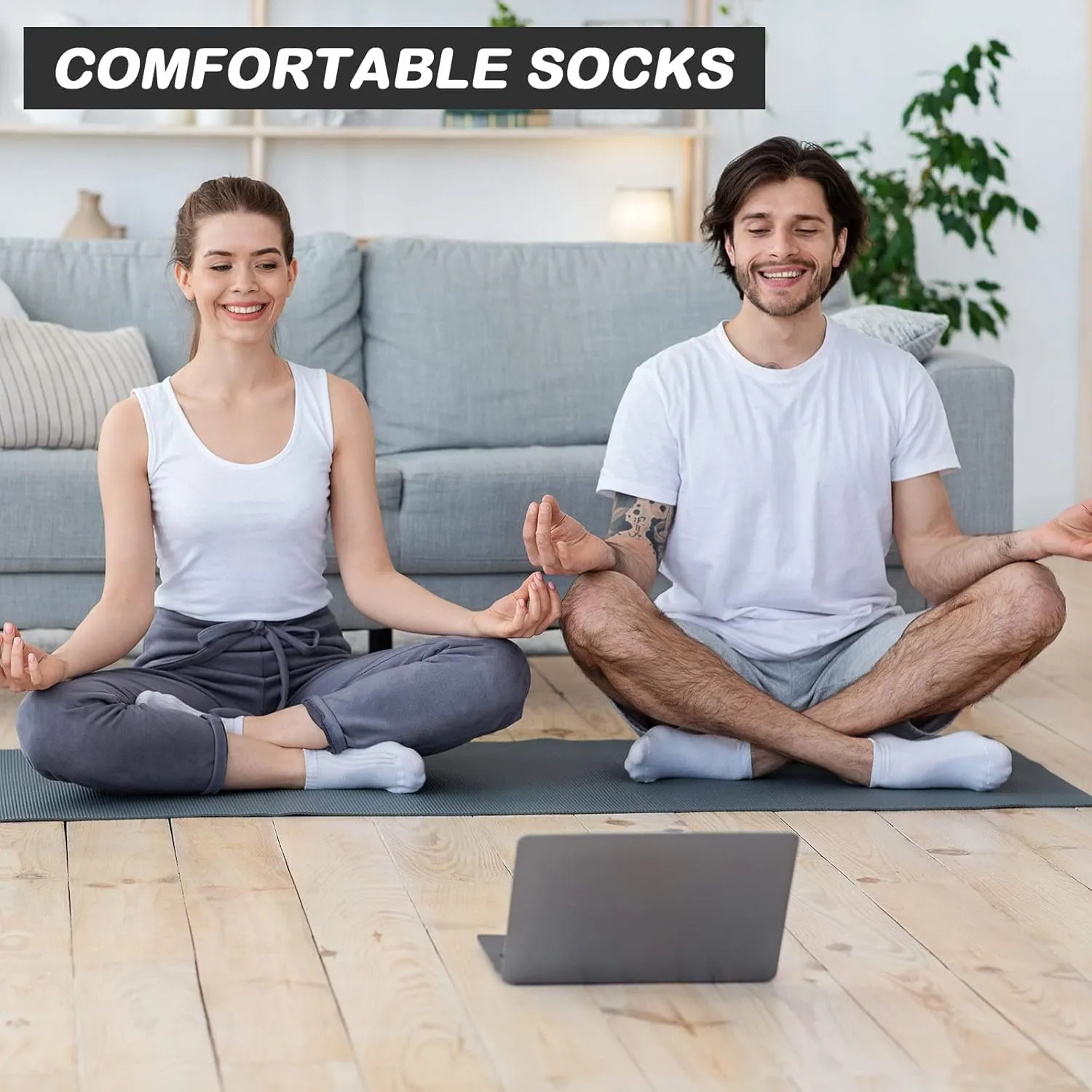 JaGely 100 Pairs Low Cut Ankle Socks Bulk for Women Men Thin Breathable Casual No Show Athletic Cotton Socks