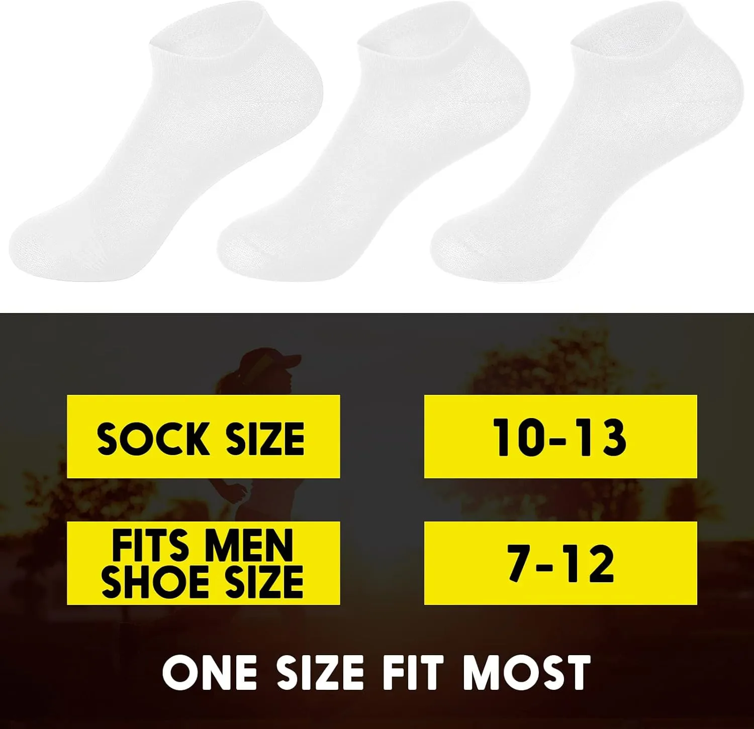 JaGely 100 Pairs Low Cut Ankle Socks Bulk for Women Men Thin Breathable Casual No Show Athletic Cotton Socks