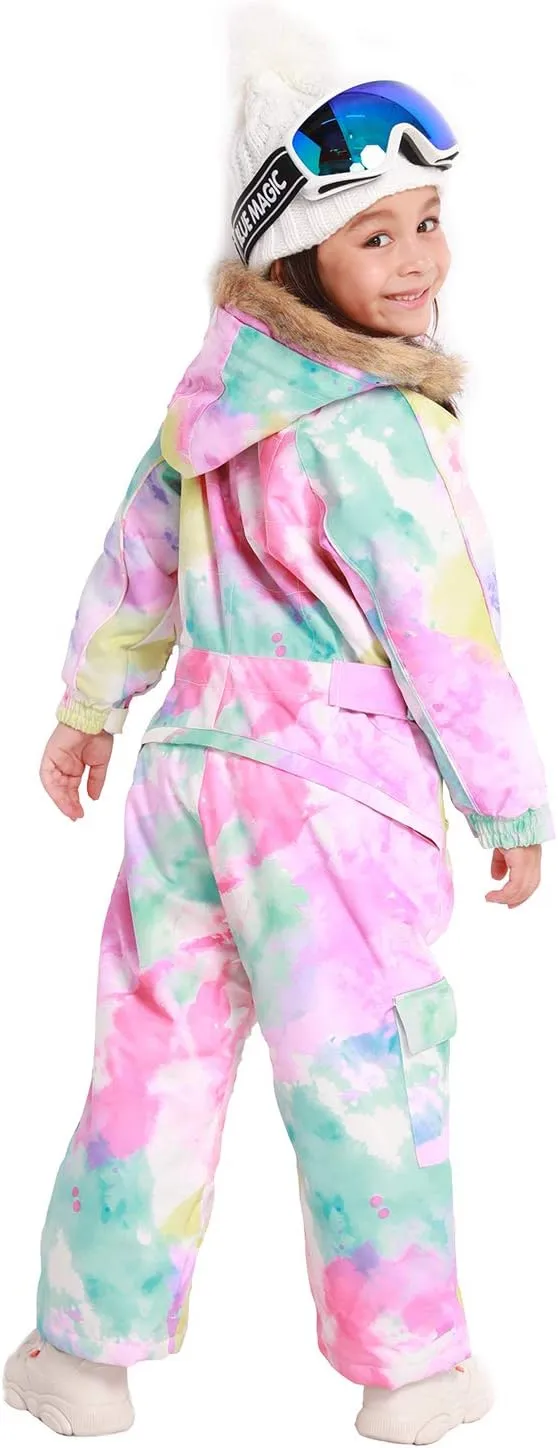 Kid's Baby One Piece Snowsuits Overalls Ski Suits Jackets Coats Jumpsuits Winter Outdoor Waterproof Snowboarding