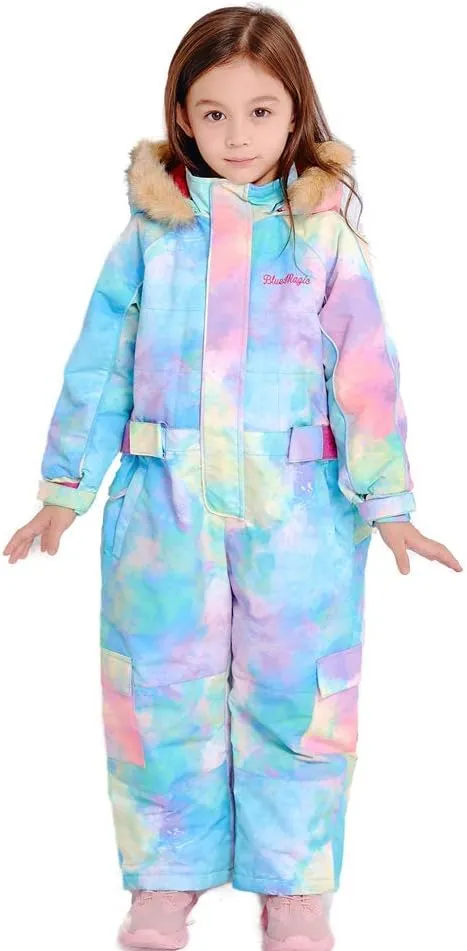 Kid's Baby One Piece Snowsuits Overalls Ski Suits Jackets Coats Jumpsuits Winter Outdoor Waterproof Snowboarding