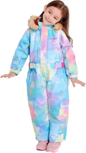 Kid's Baby One Piece Snowsuits Overalls Ski Suits Jackets Coats Jumpsuits Winter Outdoor Waterproof Snowboarding