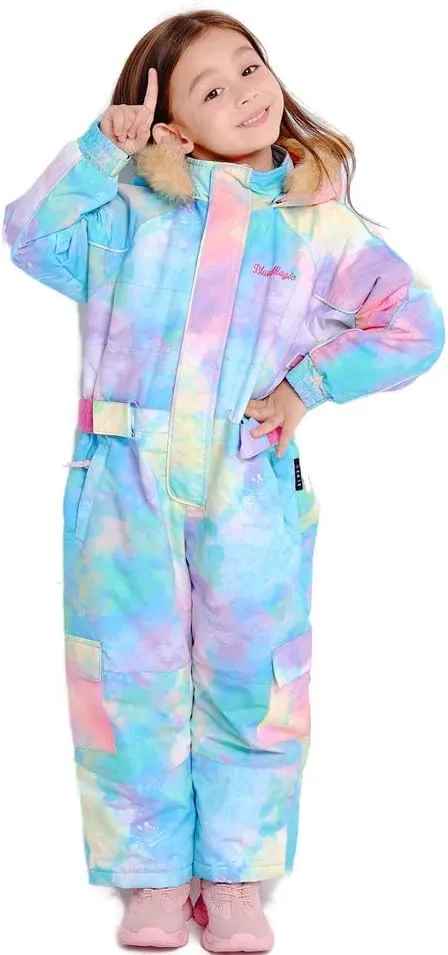 Kid's Baby One Piece Snowsuits Overalls Ski Suits Jackets Coats Jumpsuits Winter Outdoor Waterproof Snowboarding