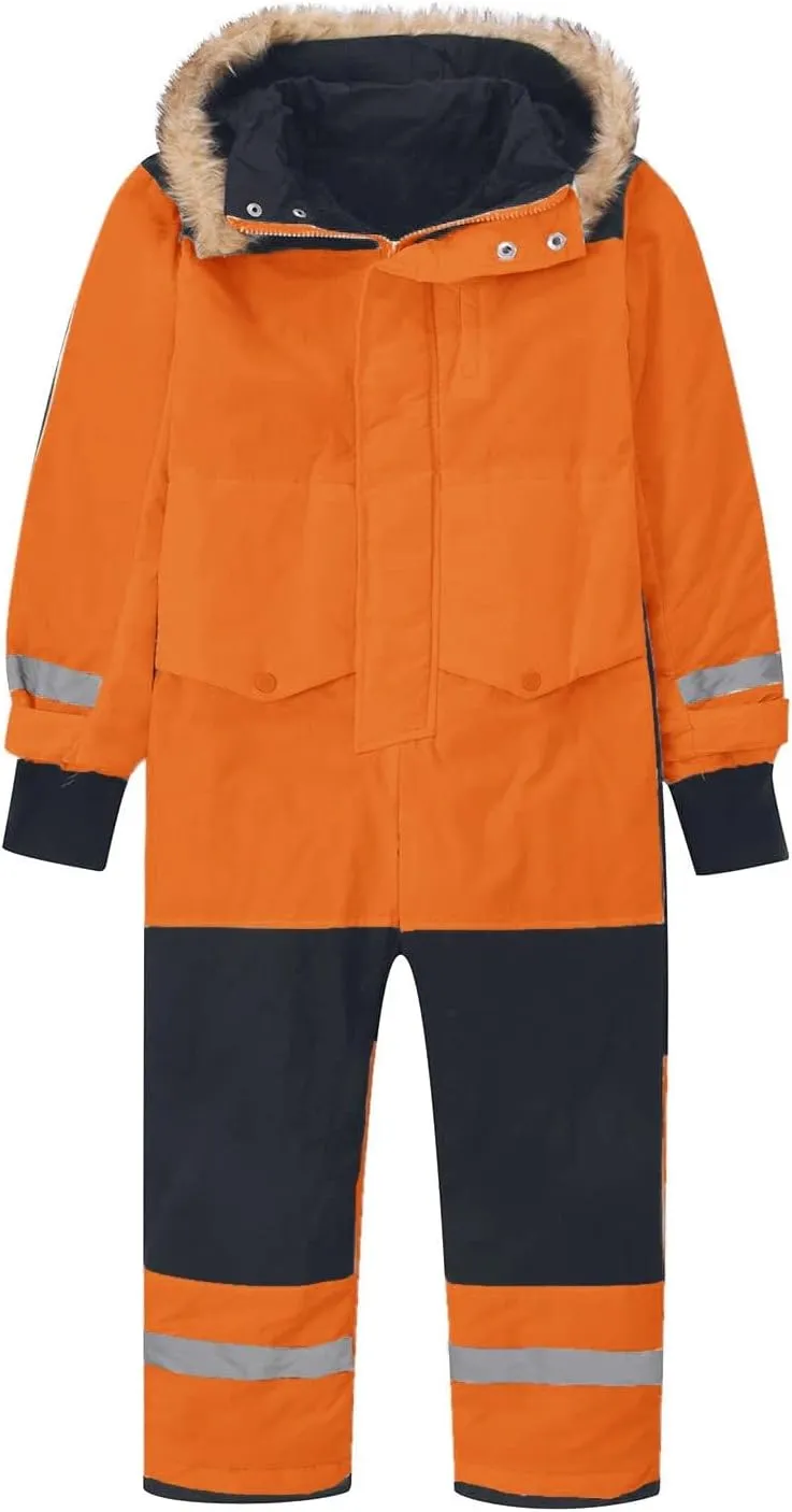 Kids One Piece Ski Snowsuits Boys Girls Toddler Waterproof Warm Winter Windproof Snowboarding Thermal Overalls Jumpsuit