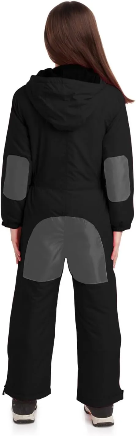 Kids' Snowsuit - Boys' and Girls' Waterproof Jumpsuit - Winter Pram Snowmobile Ski Suit Coveralls (2T-12)