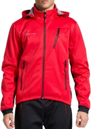Letuwj Men's Waterproof Hooded Softshell Windproof Jackets