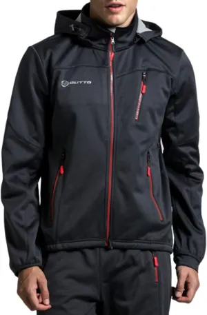 Letuwj Men's Waterproof Hooded Softshell Windproof Jackets