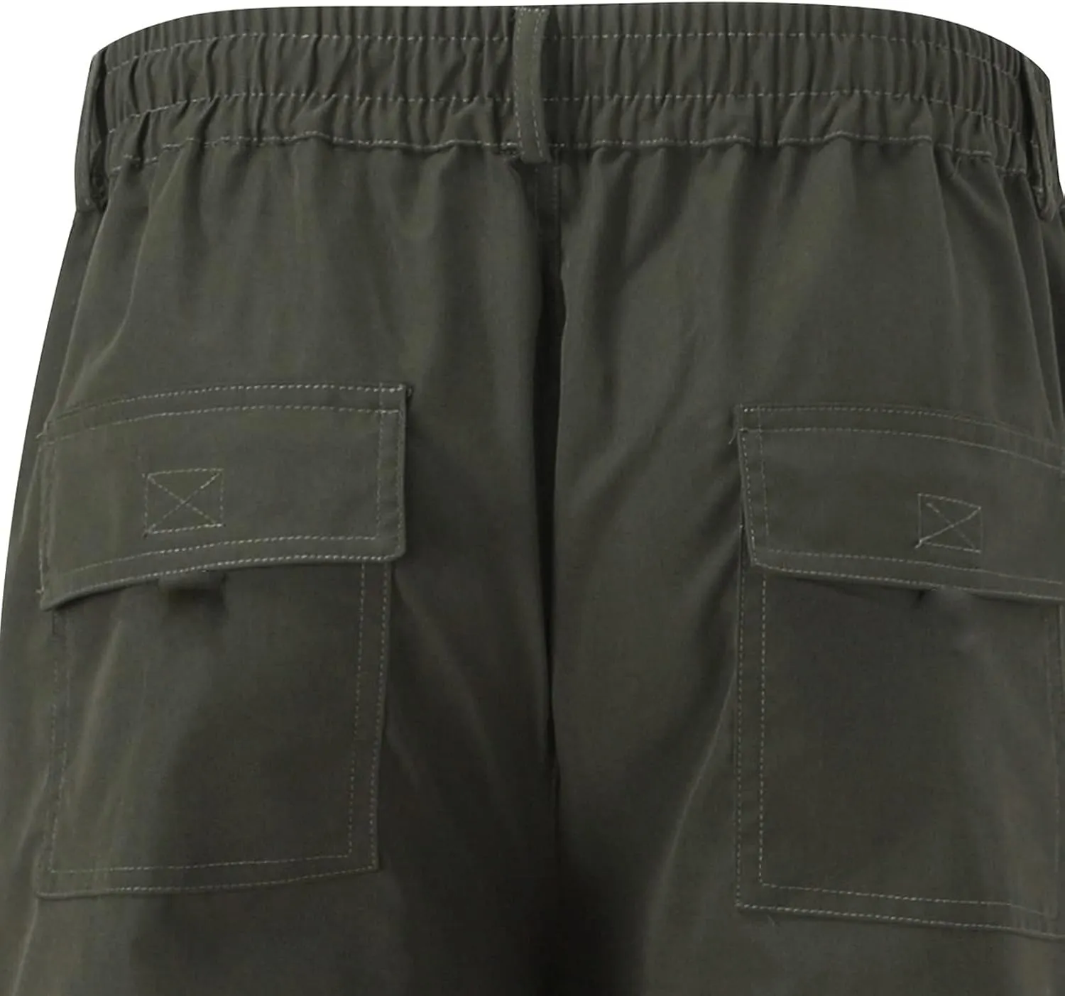 Men Lightweight Jogging Pant Track Lounge Work Joggers Baggy Sport Casual Sweatpants Elastic Waist Long Pants