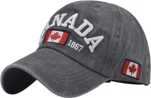 Men Women Sunshade Baseball Caps Adjustable Washed US Flag Cap Embroidered Distressed Cotton Hat Unisex Outdoor Fishing Hats
