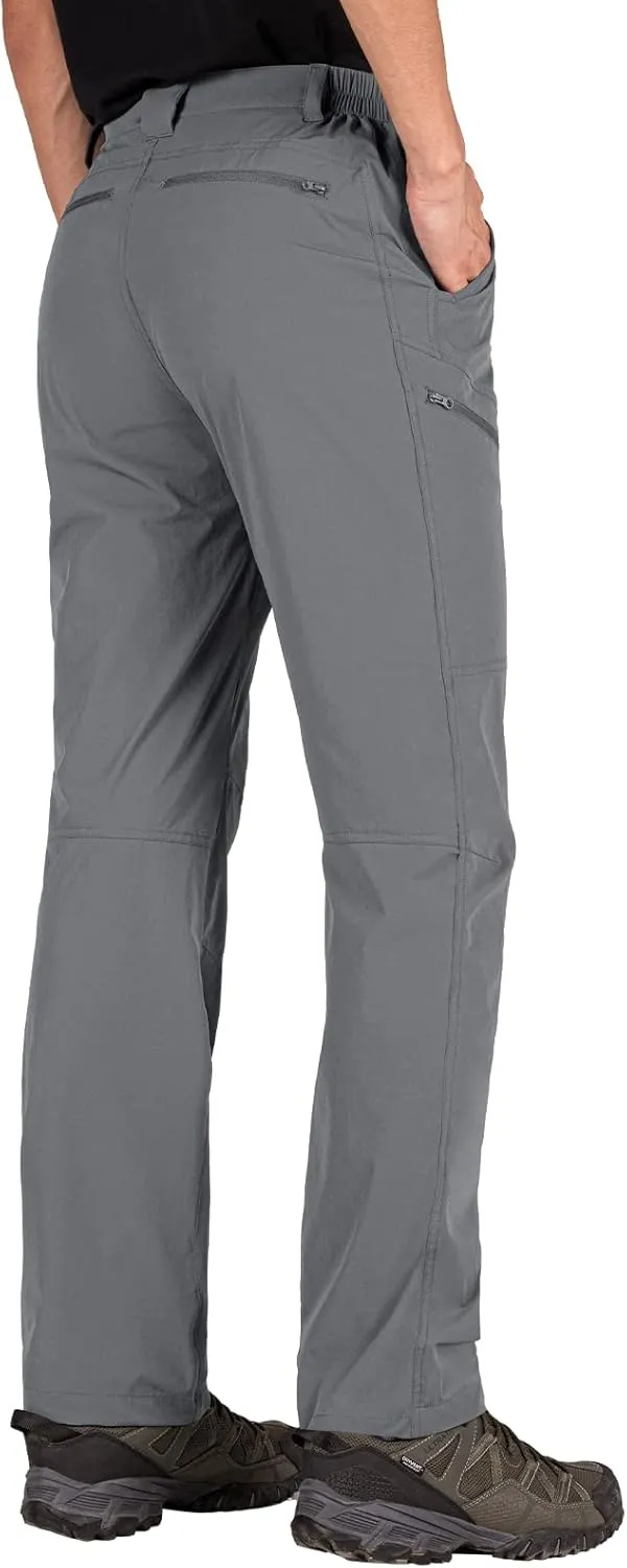 Men's Cargo Hiking Pants Quick Dry Lightweight Water Resistant Breathable Work Pants for Men with Multi Pockets