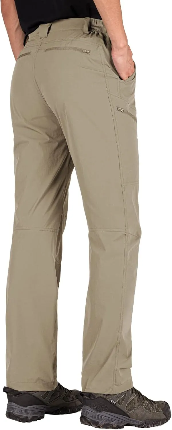 Men's Cargo Hiking Pants Quick Dry Lightweight Water Resistant Breathable Work Pants for Men with Multi Pockets