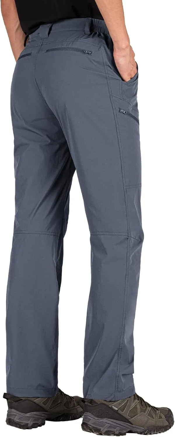 Men's Cargo Hiking Pants Quick Dry Lightweight Water Resistant Breathable Work Pants for Men with Multi Pockets