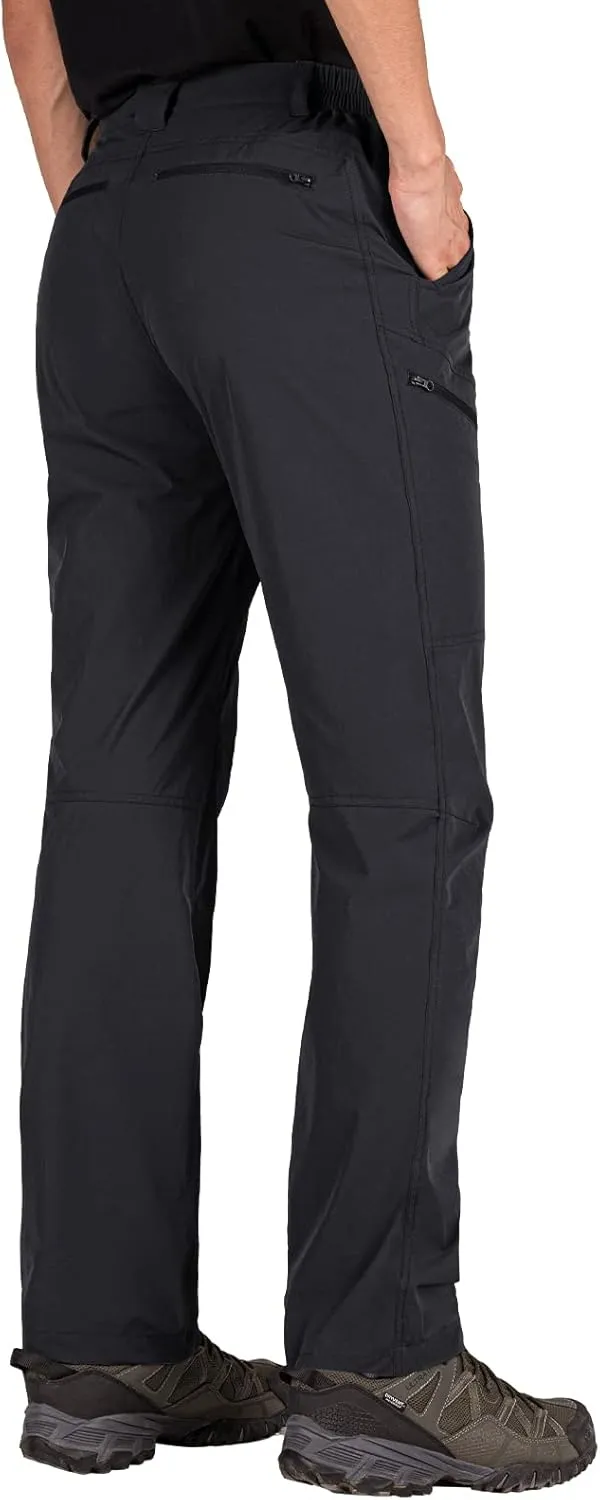 Men's Cargo Hiking Pants Quick Dry Lightweight Water Resistant Breathable Work Pants for Men with Multi Pockets
