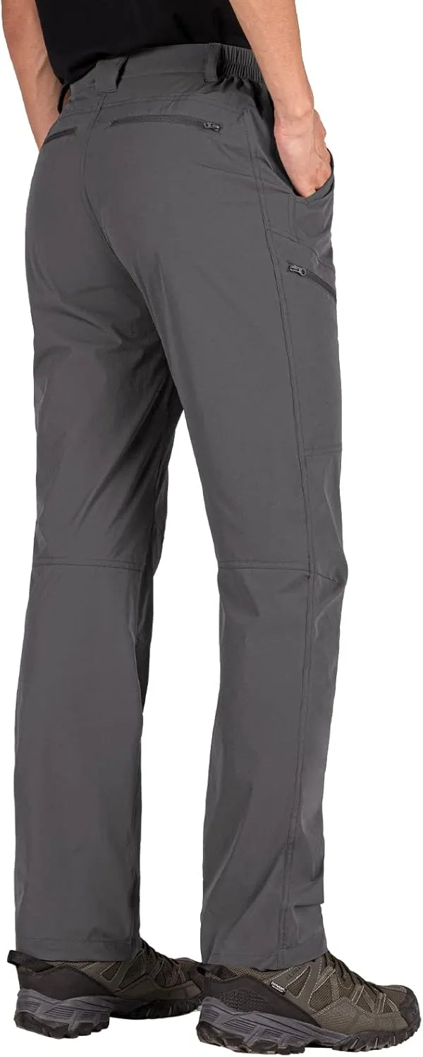 Men's Cargo Hiking Pants Quick Dry Lightweight Water Resistant Breathable Work Pants for Men with Multi Pockets