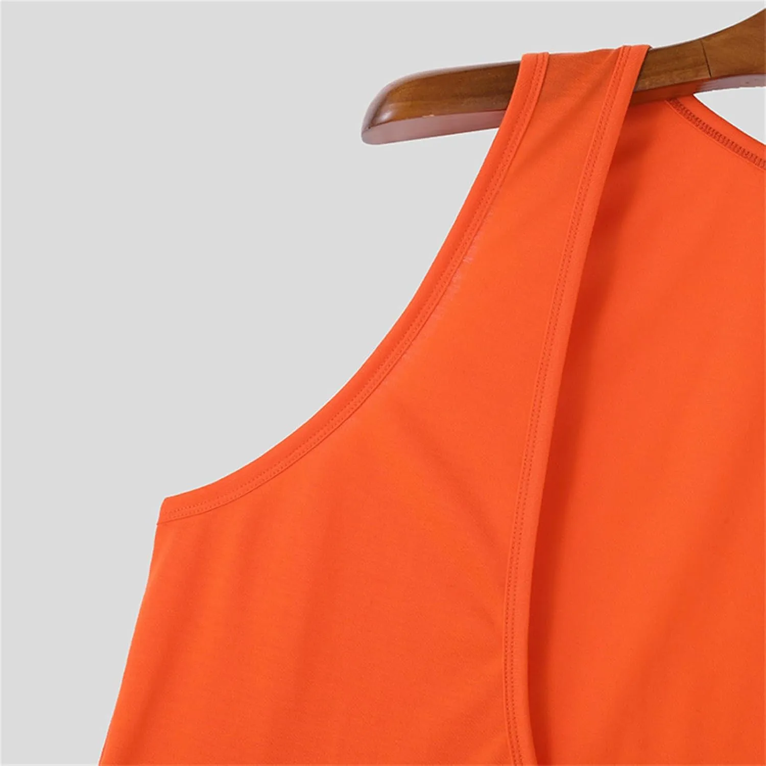 Men's Casual Tank Tops Deep V Neck Sleeveless Shirts Gym Workout Athletic Tees Moisture Wicking Quick Dry T Shirts