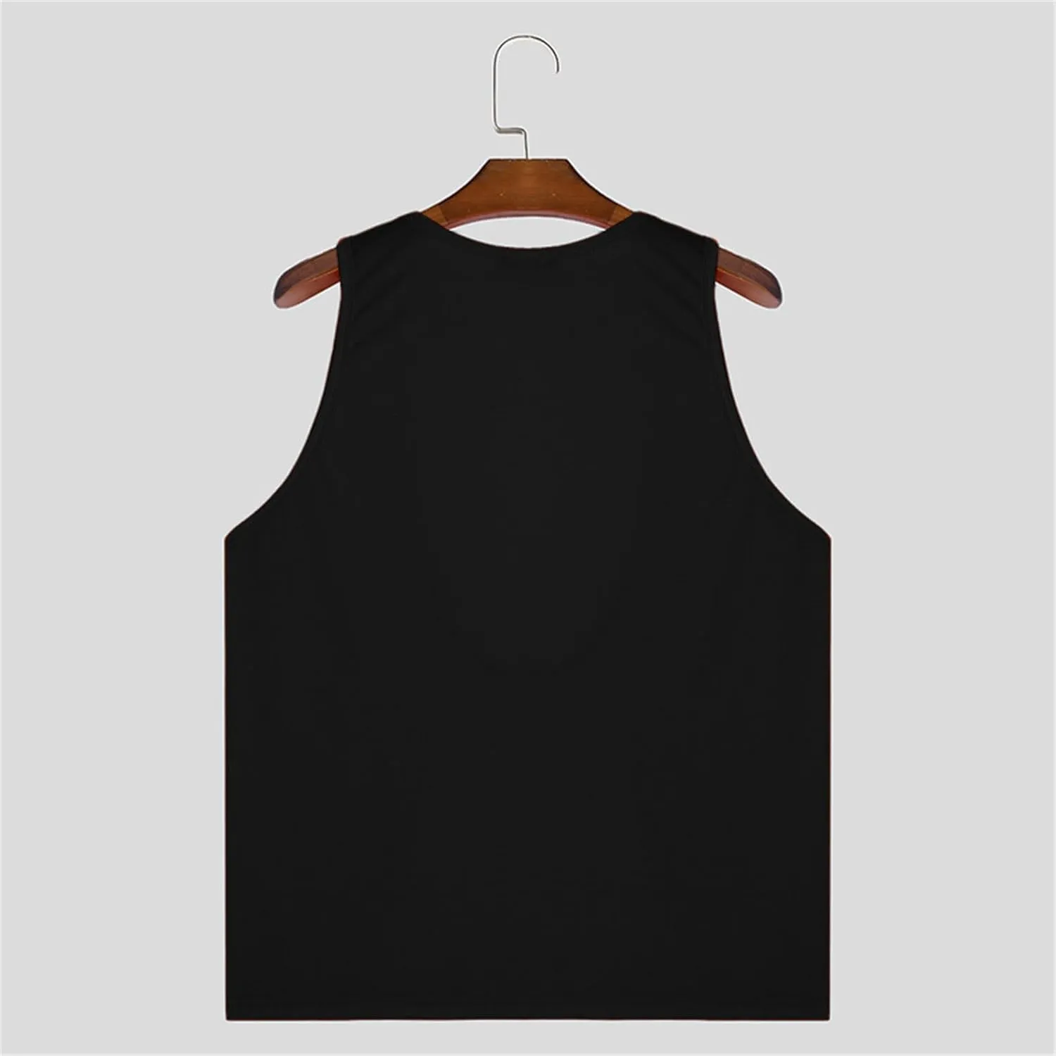 Men's Casual Tank Tops Deep V Neck Sleeveless Shirts Gym Workout Athletic Tees Moisture Wicking Quick Dry T Shirts