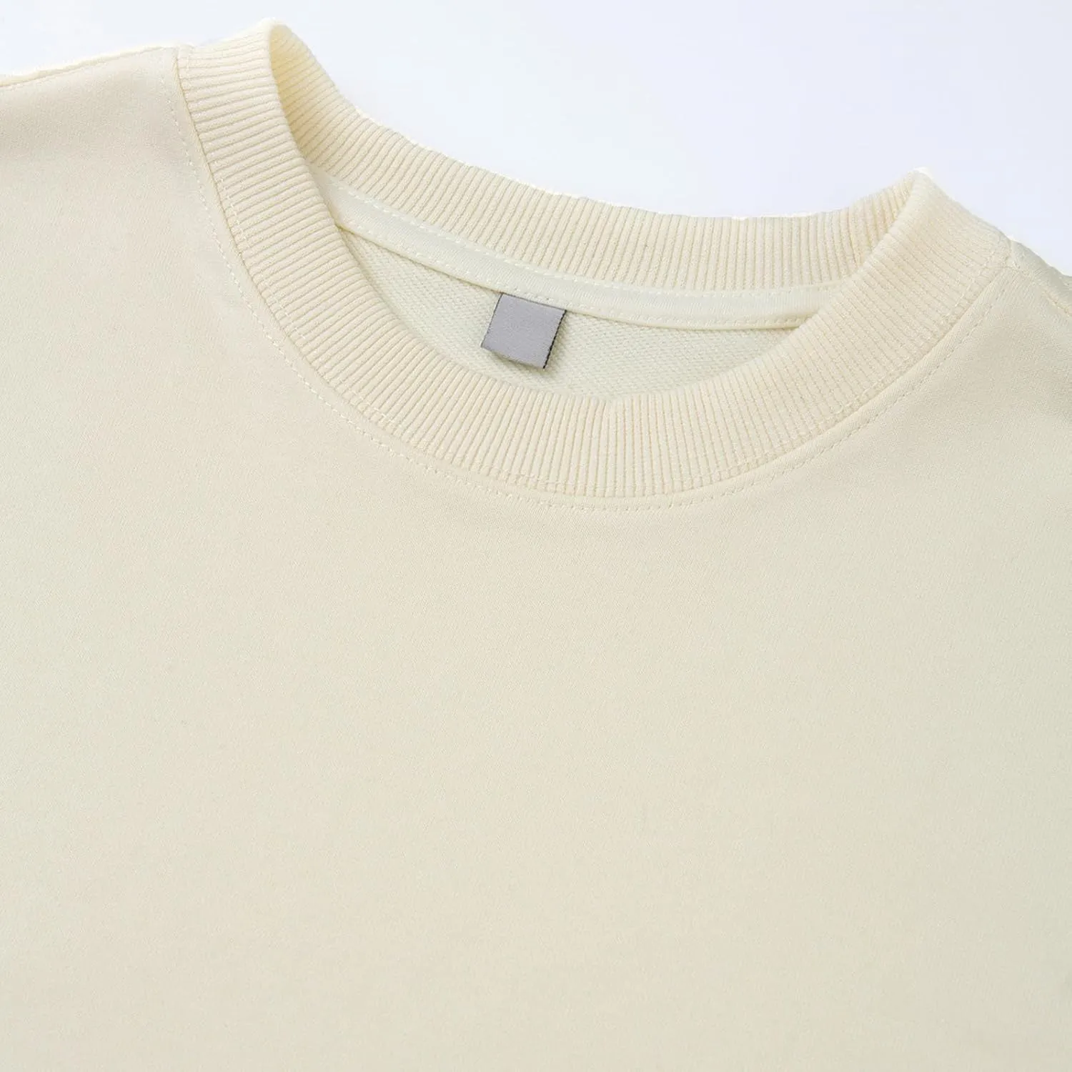 Mens Long Sleeved Pullover Sweatshirts Crew Neck Solid Color Regular Fit Tee Tops Fall Winter Casual Athletic Shirts