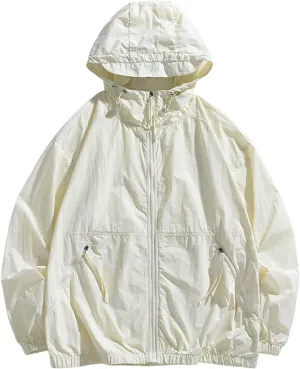 Mens Summer and Autumn Sunscreen Windproof and Rainproof Outdoor Sports Casual Breathable Jackets Jacket Men Men's Jackets