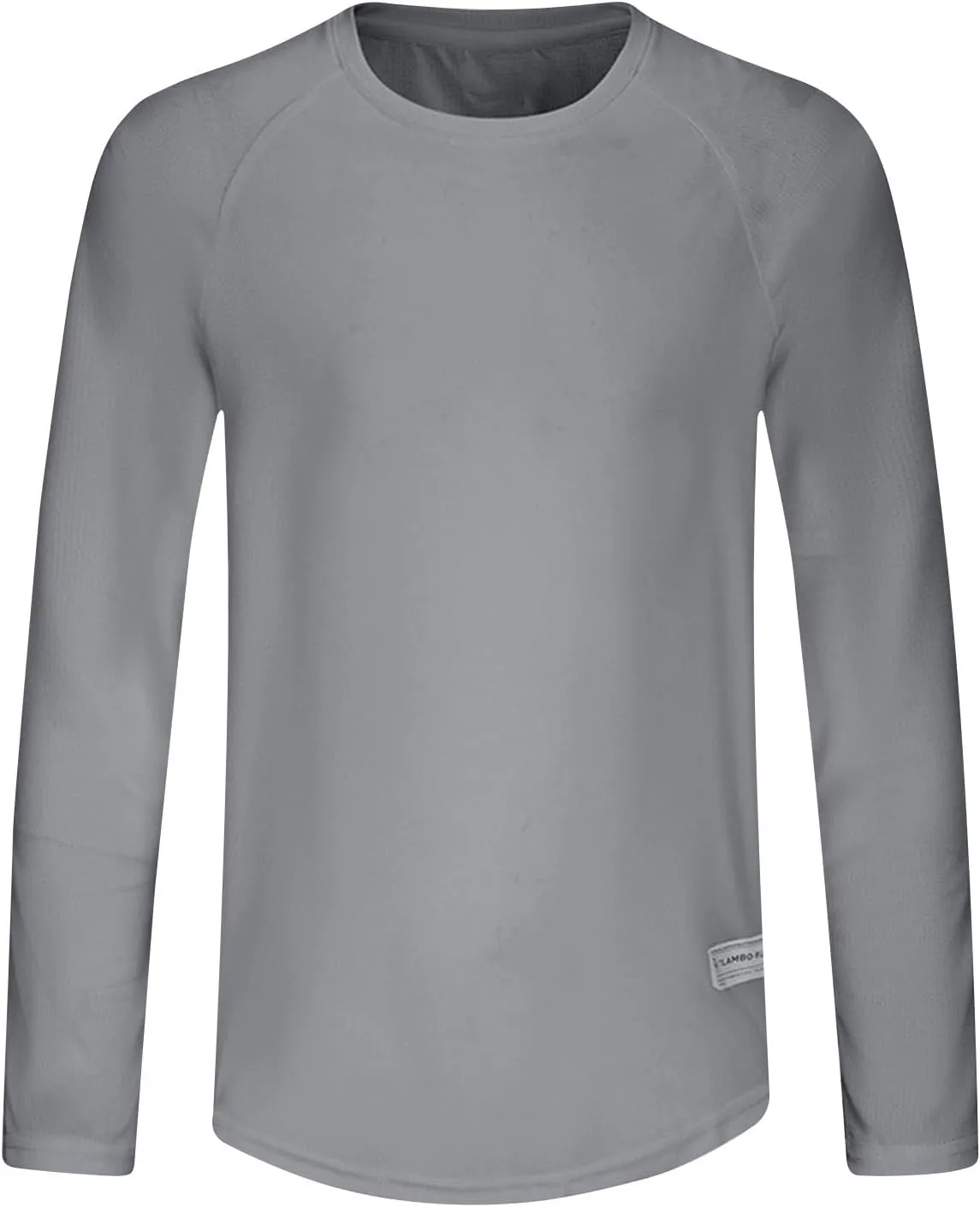 Mens Sun Protection Athletic Tshirts Plus Size UPF 50 Long Sleeve Uv SPF Tops for Fishing, Camping, Hiking Surfing
