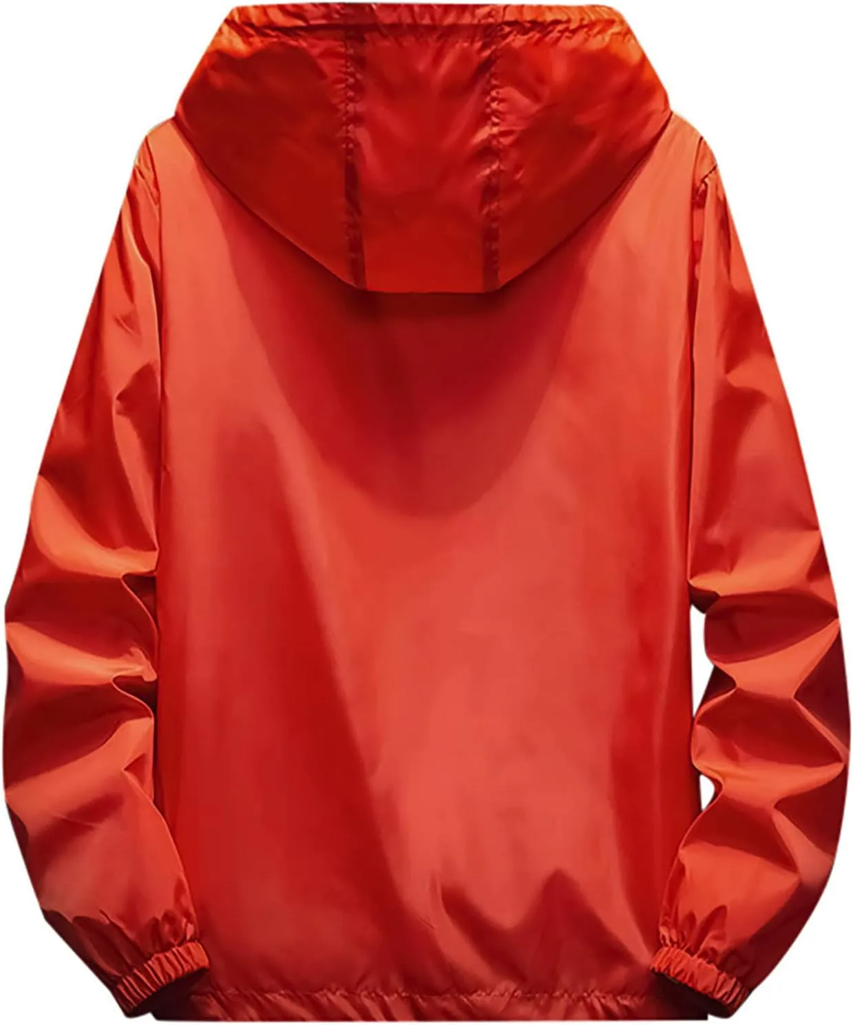 Men's Windbreaker Rain Jacket Lightweight Pullover For Hiking Golf Running Jacket, M-7XL