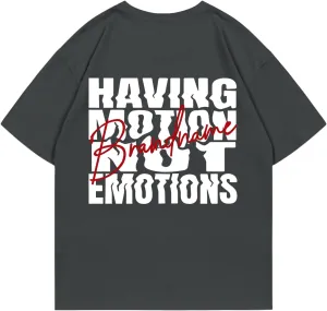 Oversized Graphic Tees Mens Vintage Letter Printed T Shirts Streetwear Baggy Drop Shoulder Tshirt Short Sleeve Top