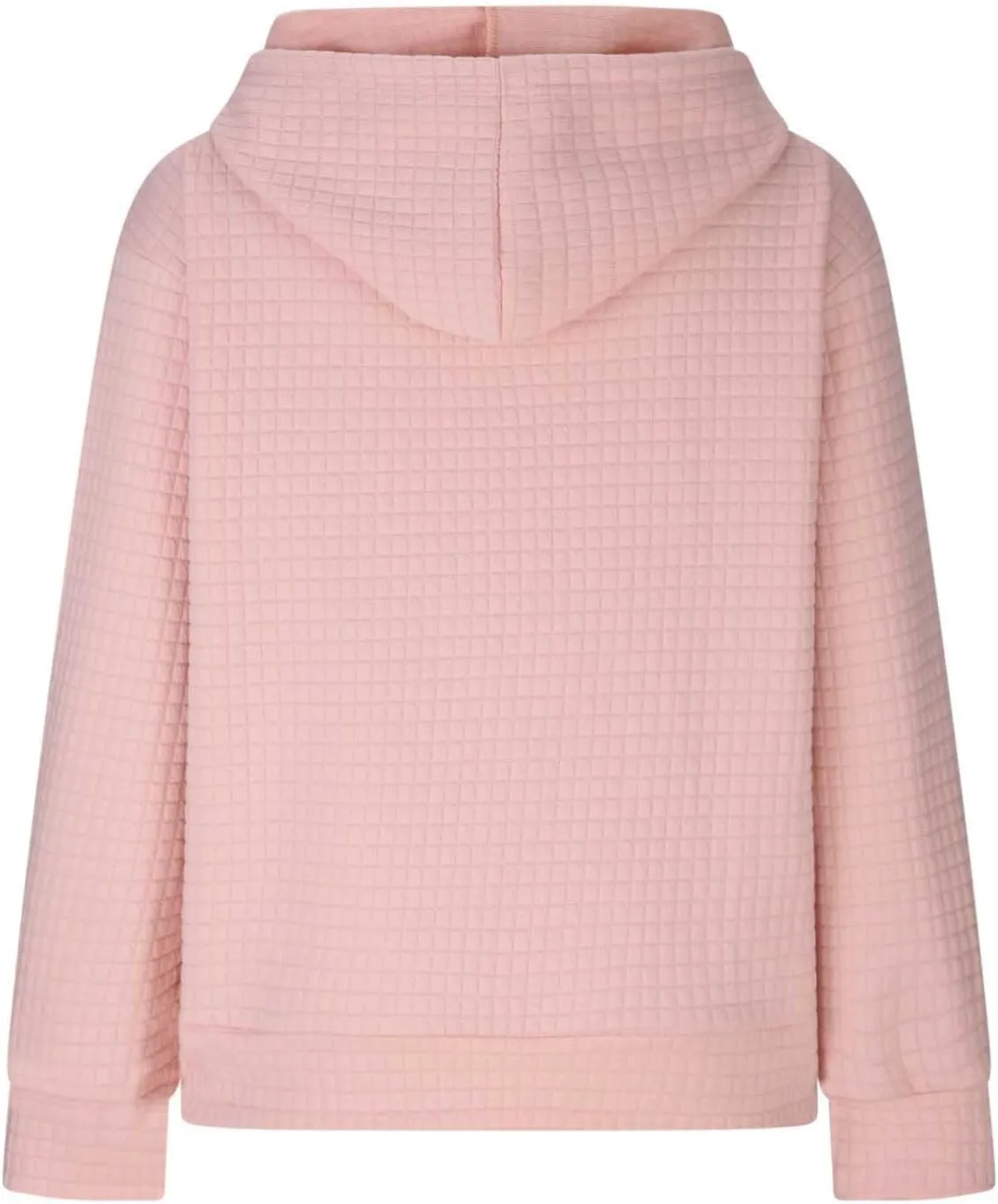 Plus Size Waffle Hooded Sweatshirts Quarter Zip Pullover Sweaters Fall Comfy Loose Fit Casual String Hoodies Blouse