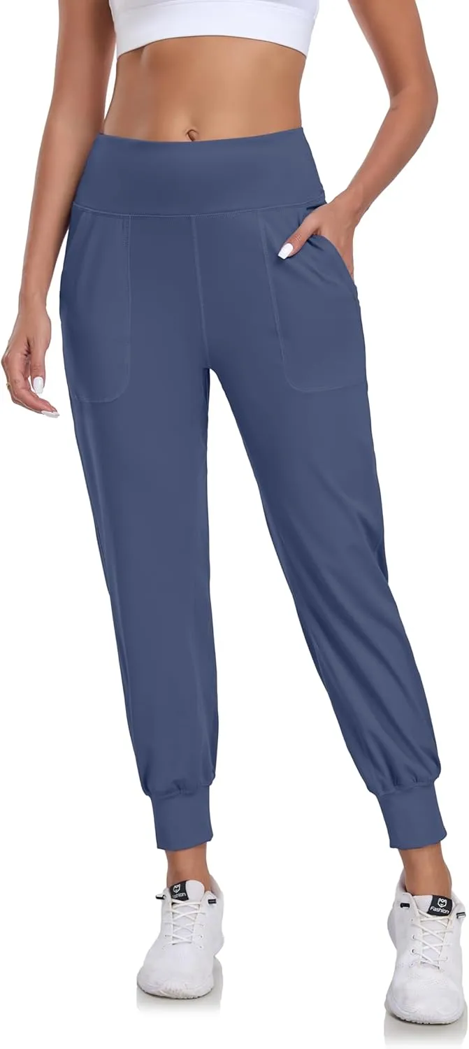 RAYPOSE Joggers for Women High Waisted Yoga Pants with Pockets Workout Leggings